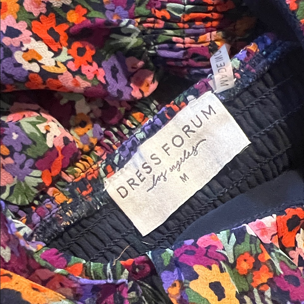 Floral Ruffle Dress - Picture 4 of 4